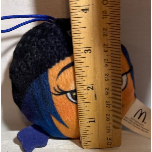 The EMOJI Movie 2017 Mcdonalds Happy Meal Toy Jailbreak Hanging Plush 3.75" - Picture 5 of 5